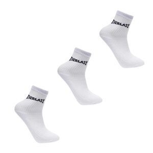 Everlast Childrens/Kids Logo Crew Socks (Pack of 3) / White